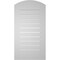Ekena Millwork Arch Top Surface Mount PVC Gable Vent: Non-Functional, w/ 3-1/2"W x 1"P Standard Frame, 20"W x 36"H GVPAR20X3601SN - alternate 5